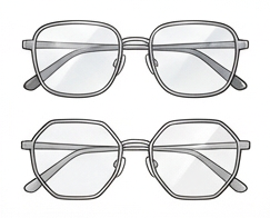 DSMZ - スクエア, 多角形メタル